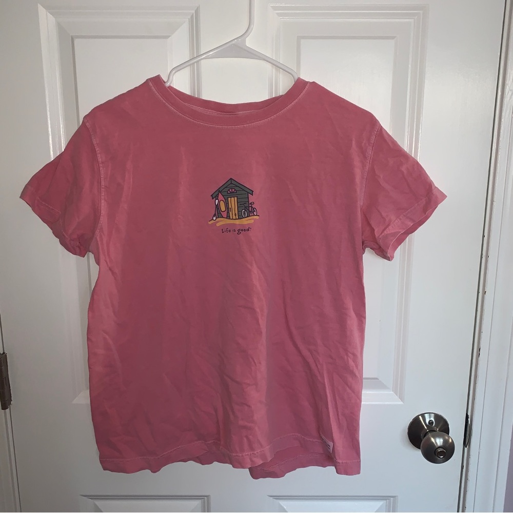 Pink Life is Good Tee Shirt